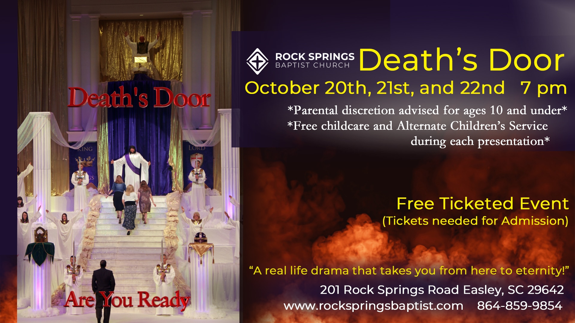 Death's Door Drama Rock Springs Baptist Church